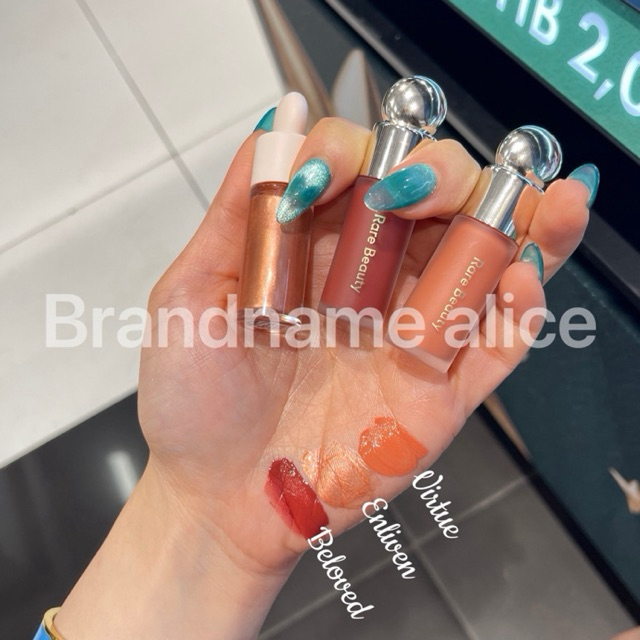 แท้💯 ลิควิดบลัช Rare Beauty by Selena Gomez mini blush Luminize Trio Holiday limited🛼