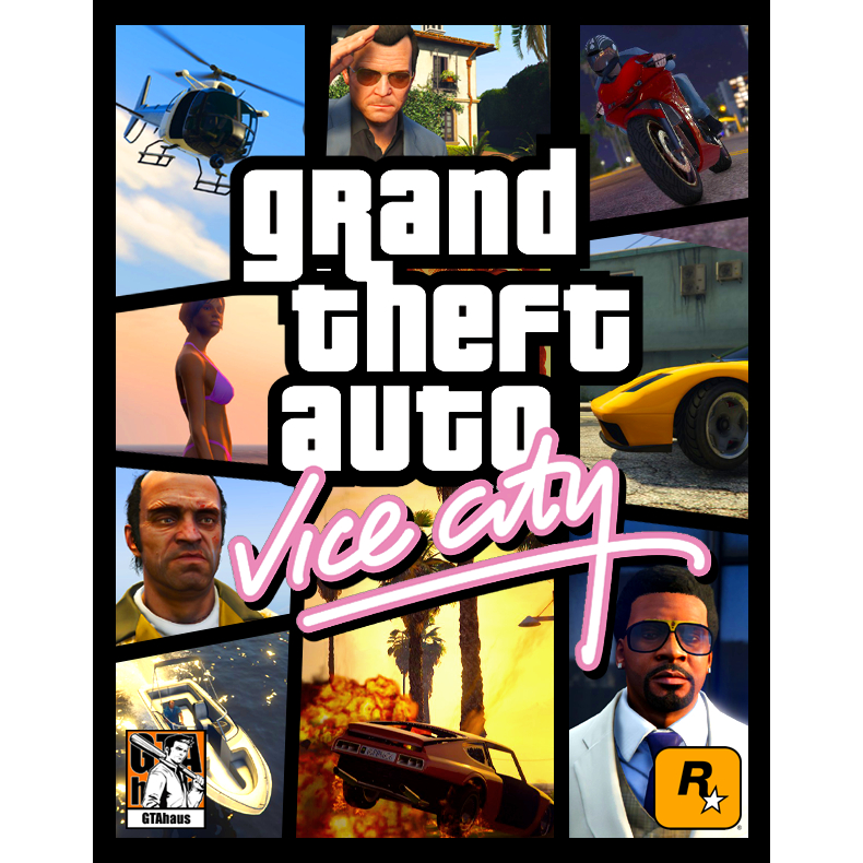 [USB] PC เกมคอม GTA Vice City เสียบเล่นได้เลย