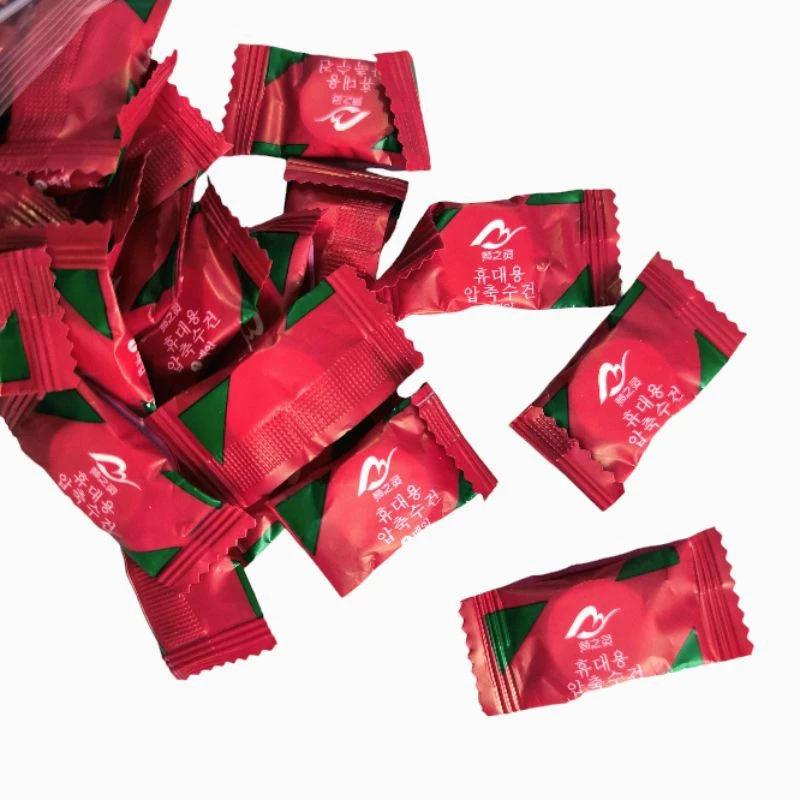 ผ้าเช็ดหน้าอัดเม็ด ผ้าเช็ดหน้าอเนกประสงค์ ผ้าเช็ดหน้าพกพา 10 แถม 1
