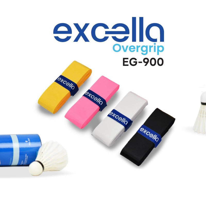 ยางพันด้ามไม้แบดมินตัน Excella EG-900 (1 แพ็ค 3 ชิ้น)