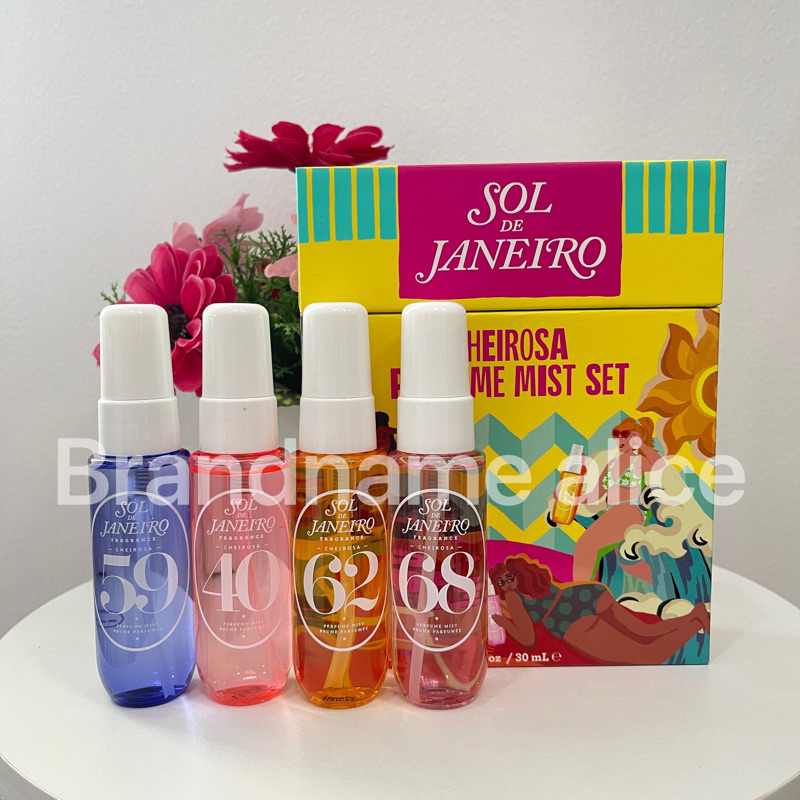 แท้💯 Sol de ja neiro Brazilian crush cheirosa 62 perfume mist