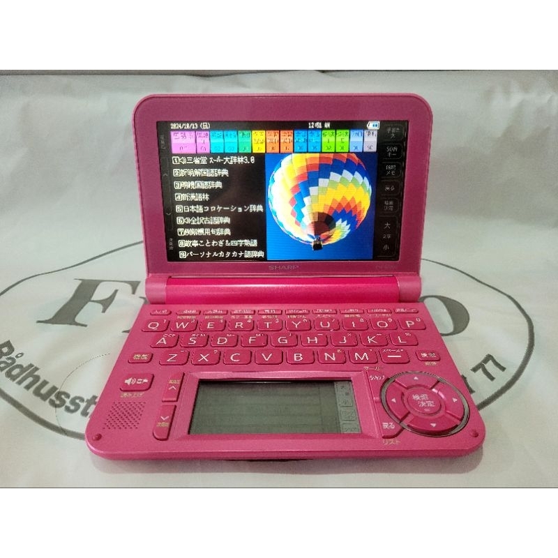 Talking Dict SHARP PW-G5300 สีชมพู พร้อมปากกาสภาพสวยๆ