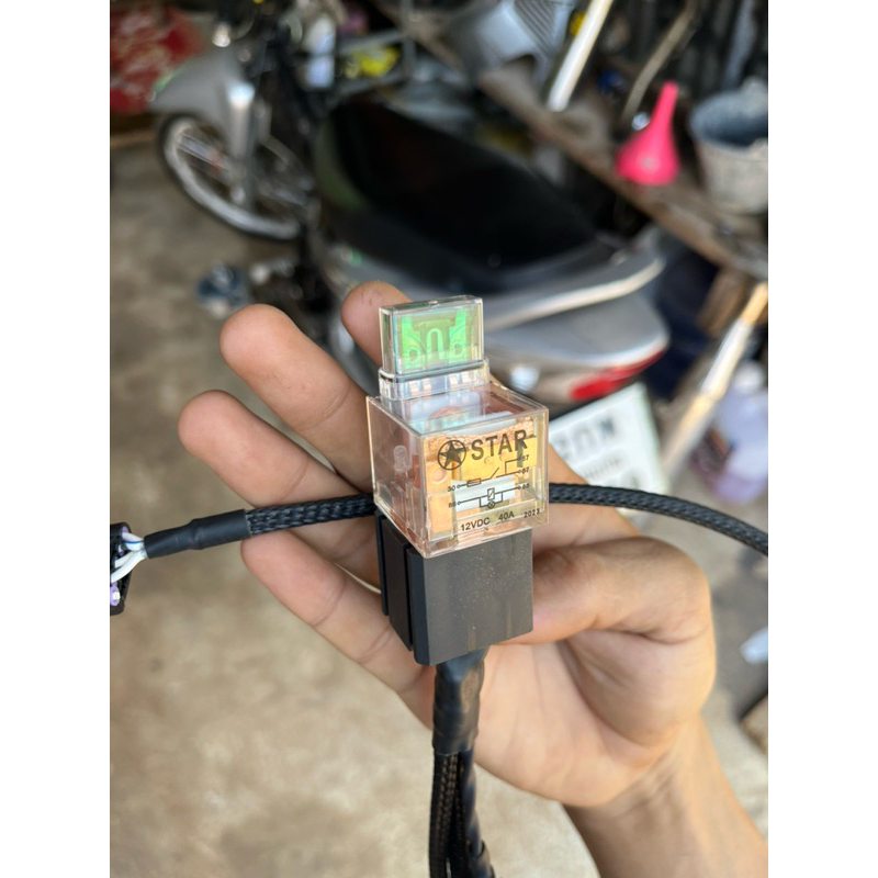 รีเลย์ปั้มติ๊ก สำหรับHonda wave125iไฟเลี้ยวบังลม ปลาวาฬ Led wave110i ดรีมซุปเปอร์คัพ