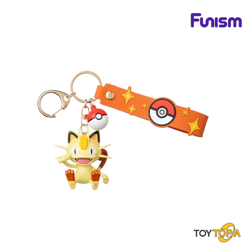 (GS2012) Meowth Keychain: Pokemon by Funism