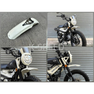 บังโคลนหน้าสั้น Diabolus for CT125 ( สีขาว ปี 2024 )