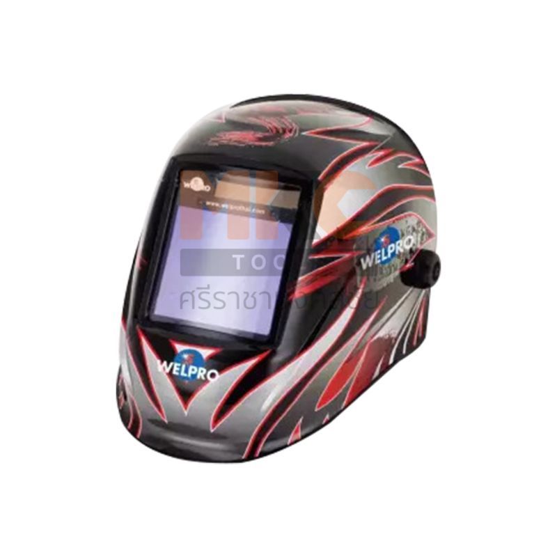 WELPRO หน้ากากเชื่อมปรับแสงอัตโนมัติ WP859D