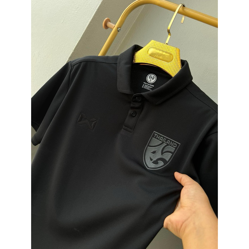 เสื้อโปโลwarrix รุ่นPin พร้อมใหม่ขอบสวยมาก โพลีเอสเตอร์ 100%