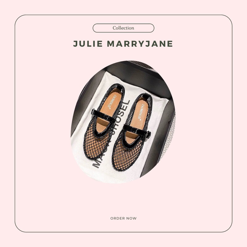 พร้อมส่งที่ไทย - julie marry jane *(แนะนำ + size ค่ะ)