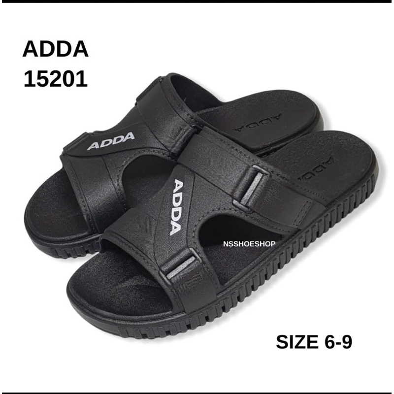 ADDA รุ่น 15201M1 (ไซส์ 6-9) รองเท้าแตะลำลองผู้ชายแบบสวม นุ่มเบาสวมใส่สบาย รองเท้าไม่กลัวน้ำ