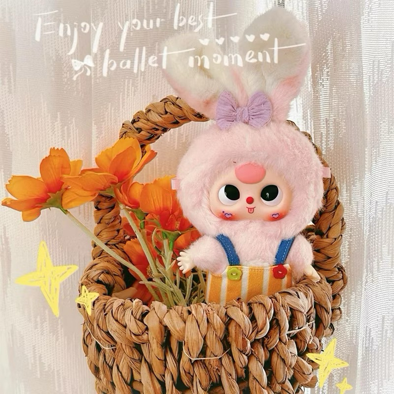 [พร้อมส่งในไทย ส่งไวมาก!] ยก BOX Baby Three กระต่ายมาการอง ยกกล่อง 1 จุ่ม Macaron Rabbit - รูปที่ 4