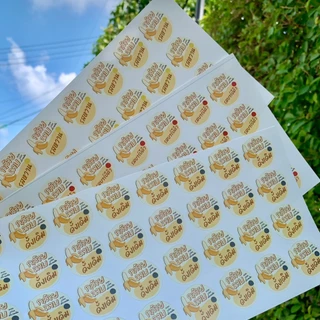 สติกเกอร์กล้วยฉาบ สติกเกอร์สำเร็จรูป กล้วยรสชาติต่างๆ Banana chips - B12