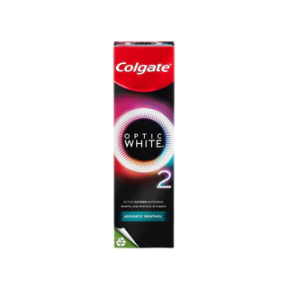 COLGATE Optic White O2 Aromatic Menthol Toothpaste ยาสีฟัน 85g