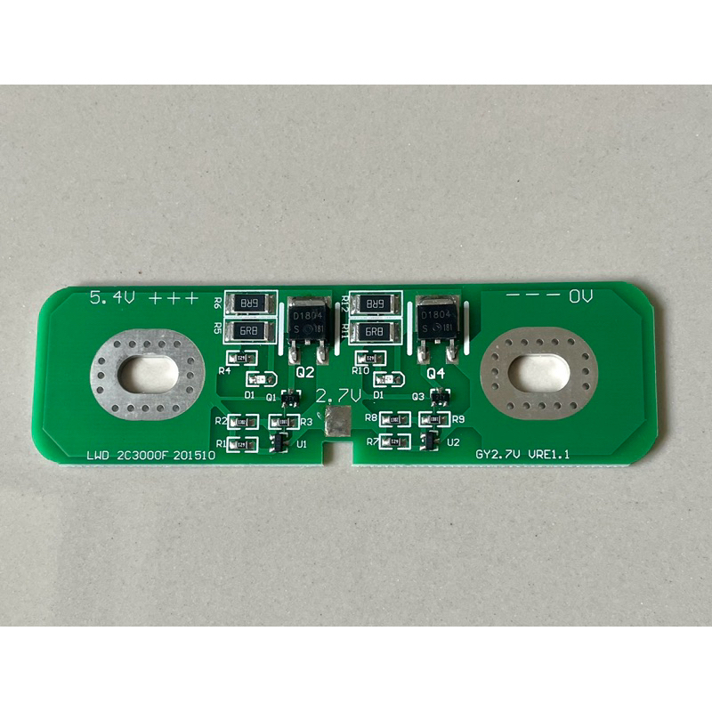 Super Capacitor balancer PCB for 1000-3400F 2.7V