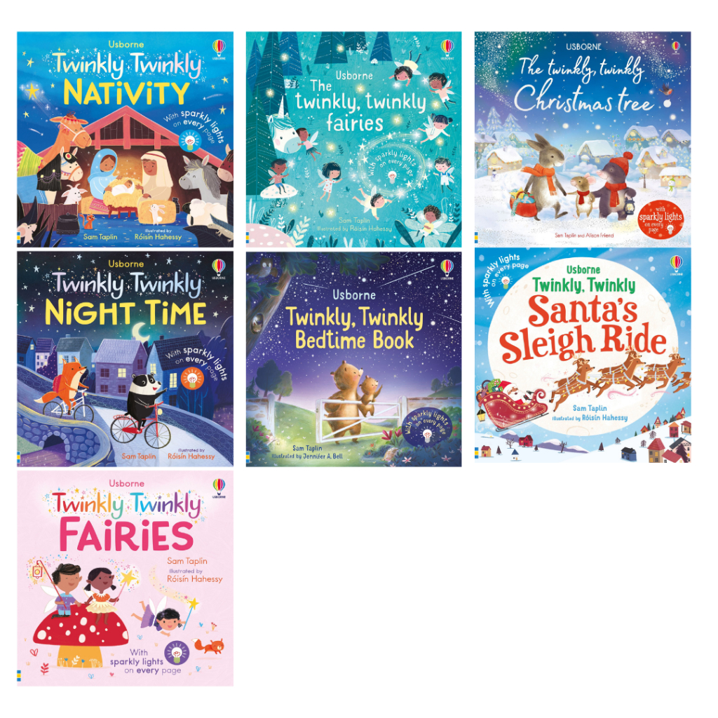 หนังสือมีแสง Usborne: Twinkly Twinkly Series