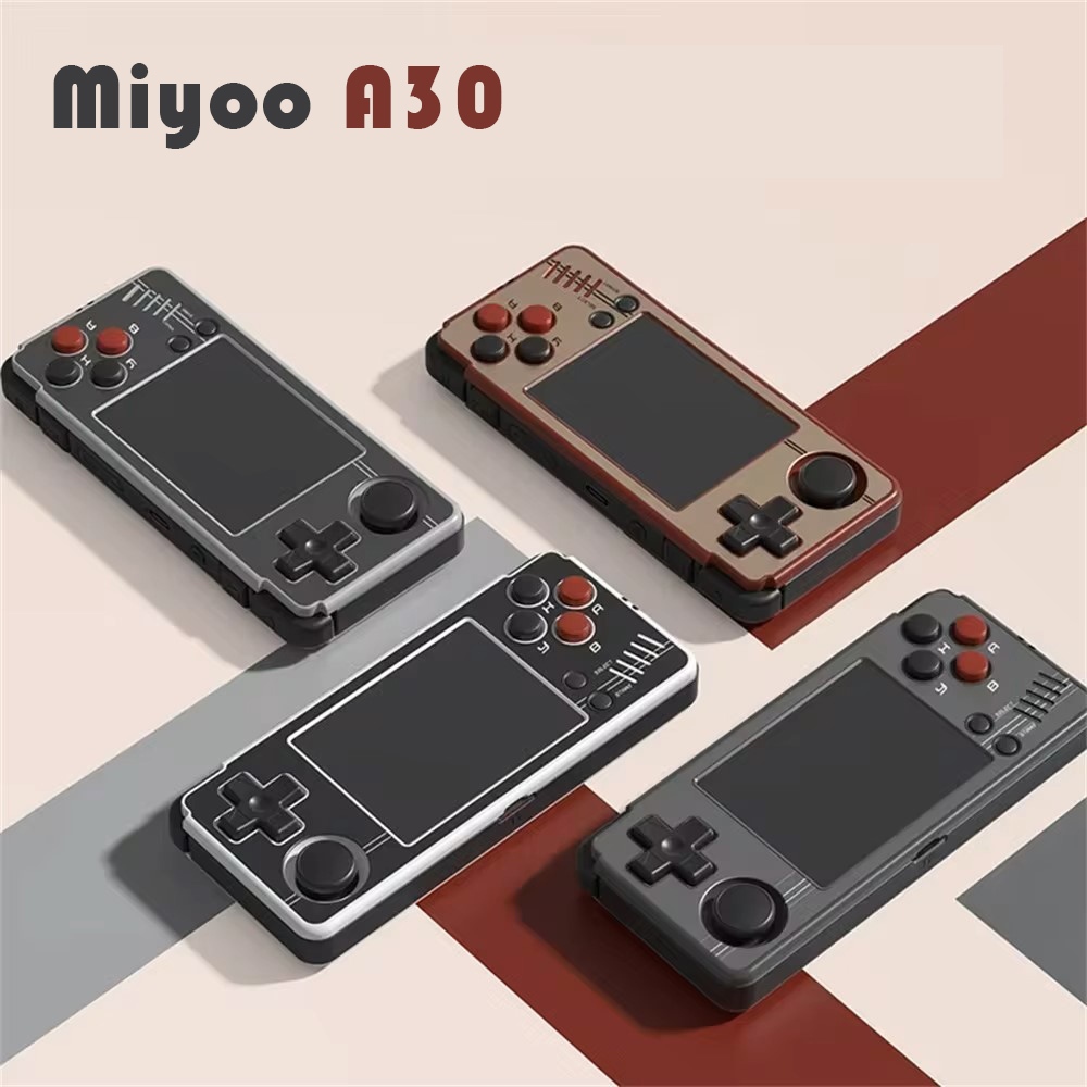 Miyoo A30 เครื่องเล่นเกมเรโทร ขนาดเล็ก รองรับมากกว่า 26+ แพลตฟอร์ม มาพร้อมกับระบบปฏิบัติการ Spruce O