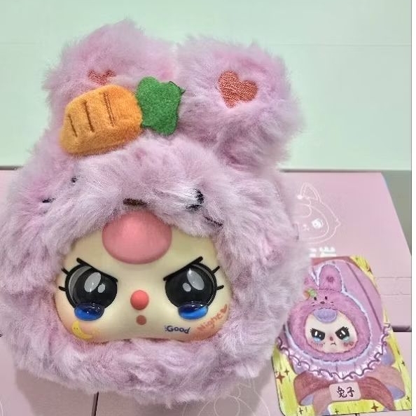 พร้อมส่งจากไทย (ใช้โค๊ดแฟชั่นลด60บาท) สุ่ม/ระบุตัว baby three zipper กระเป๋าผ้าขนรูปสัตว์ bbt รุ่นมีซิป ของแท้ 100%
