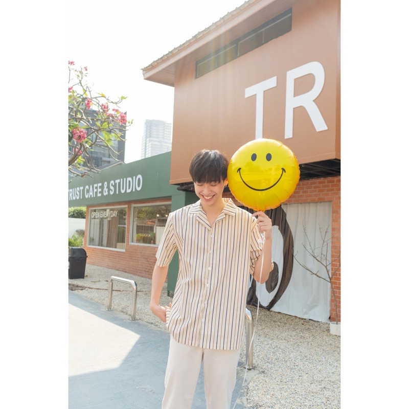 Prompt เสื้อเชิ้ตลายทาง smile collection (ส่งต่อ)