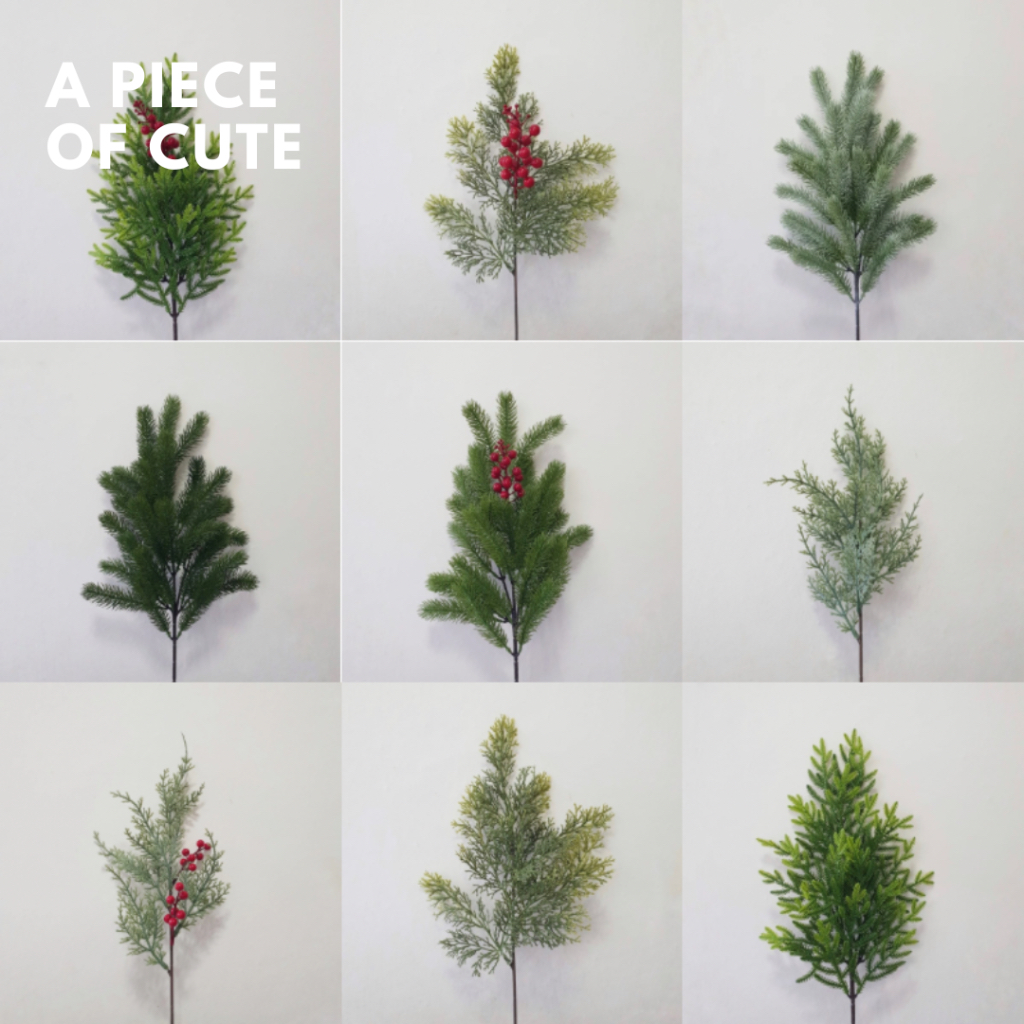 (เริ่มส่ง5ธค.) 𝗖𝗛𝗥𝗜𝗦𝗧𝗠𝗔𝗦 𝗣𝗜𝗡𝗘 กิ่งสนประดิษฐ์ กิ่งสนปลอม กิ่งสน ต้นคริสมาสปลอม ต้นสน ของแต่งบ้านคริสมาต_apxpine01