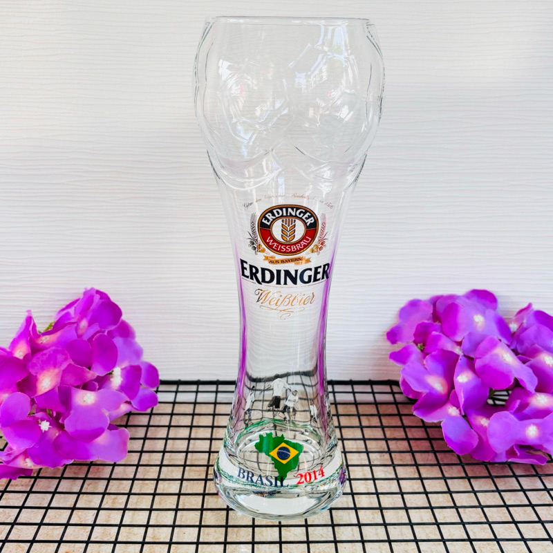 แก้วเบียร์ ERDINGER WEISSBRAU BRASIL 2014 ขนาด 0.5l มือสอง