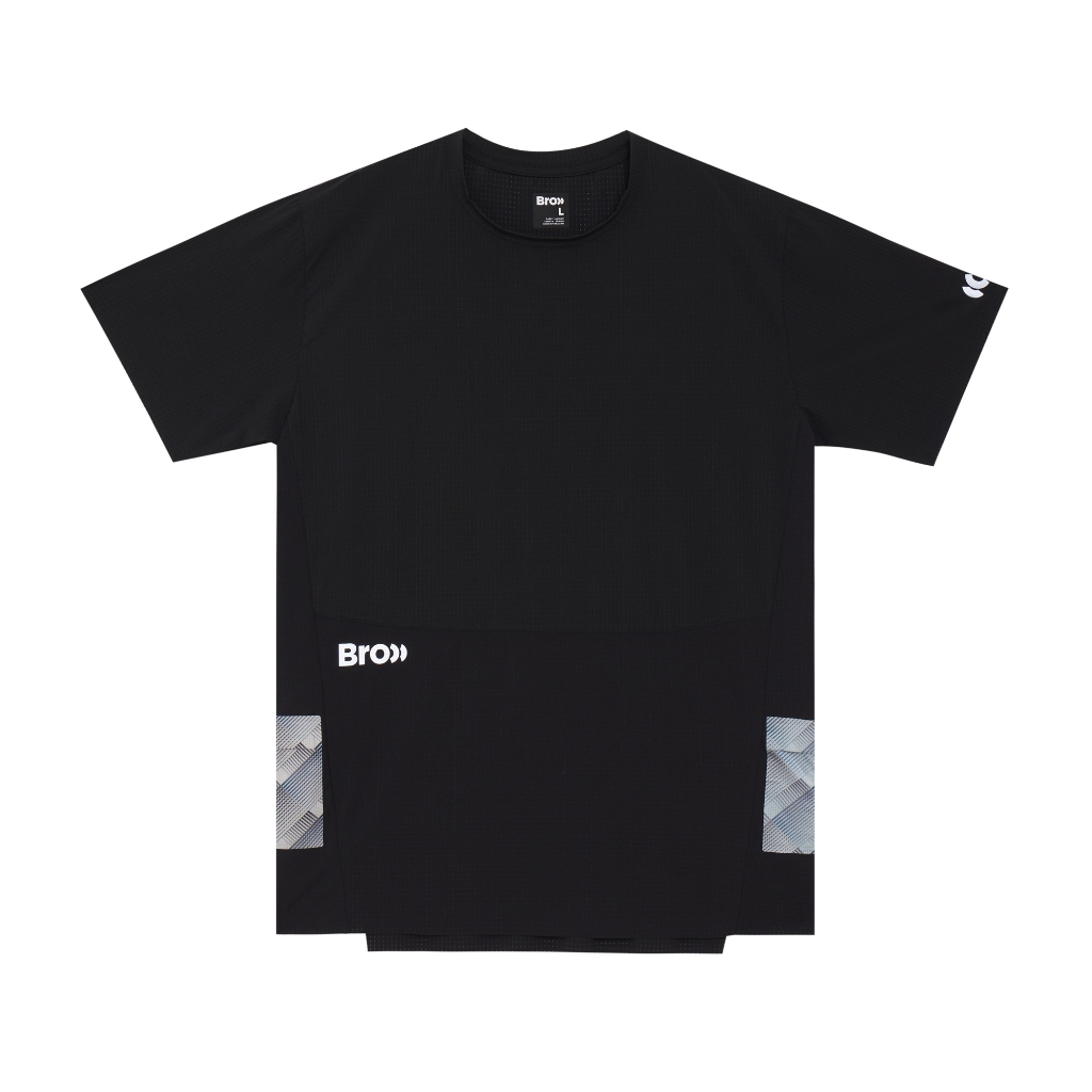 BROOO FUNCTIONAL SHIRT THAILAND-FRANCE BLACK
