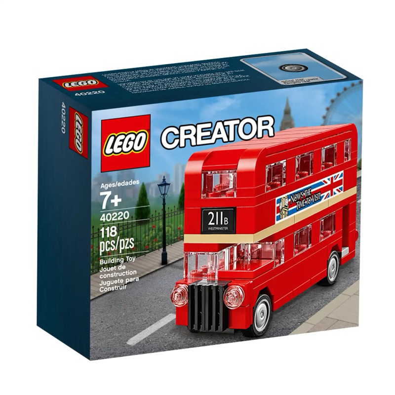(พร้อมส่ง รับส่วนลด 10-20%) Lego Creator 40220 Double Decker London Bus