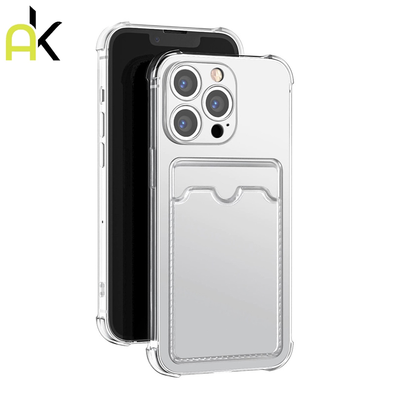 AK เคสใส สำหรับ iPhone รุ่นใหม่ล่าสุด TPU เคสกันกระแทก รุ่น 16 Pro Max 15/14/13/12 Pro Max/11 pro/XS Max/XR/X/8/7 Plus
