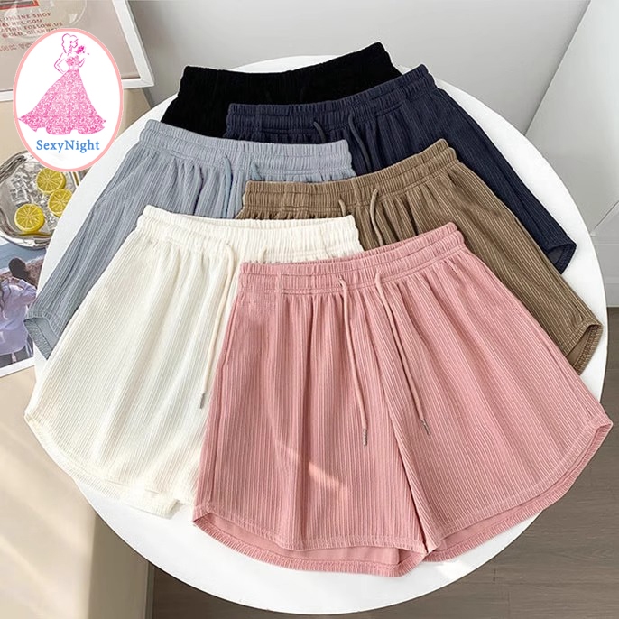 SexyNight กางเกงขาสั้น หลวม กางเกงขายาว สีทึบ มีสีต่างๆให้เลือก ราคาถูก พร้อมส่งจากไทย