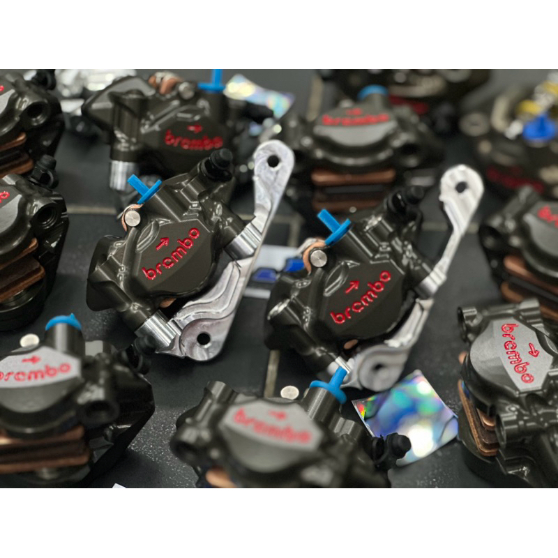 ปั้มเบรคเต่า เลเซอร์ brembo1:1งานเหมือนสุดตรางานสีเข้ม