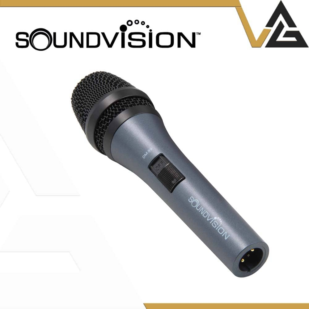 SOUNDVISION DM-89 Professional Dynamic Microphine ไมโครโฟนคุณภาพสูง สำหรับร้องคาราโอเกะ