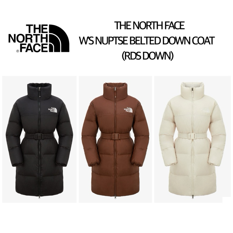 THE NORTH FACE W'S NUPTSE BELTED DOWN COAT (RDS DOWN)