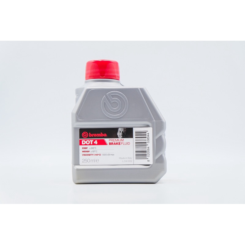 น้ำมันเบรค BREMBO DOT4 ขวดเล็กขนาด 250ML ขวดละ 119฿