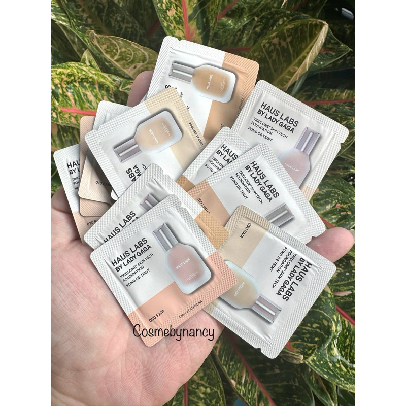 💥พร้อมส่ง💥 Haus Labs Triclone Skin Tech Medium Coverage Foundation เทสเตอร์ แบบซอง ขนาด 1ml แท้100%