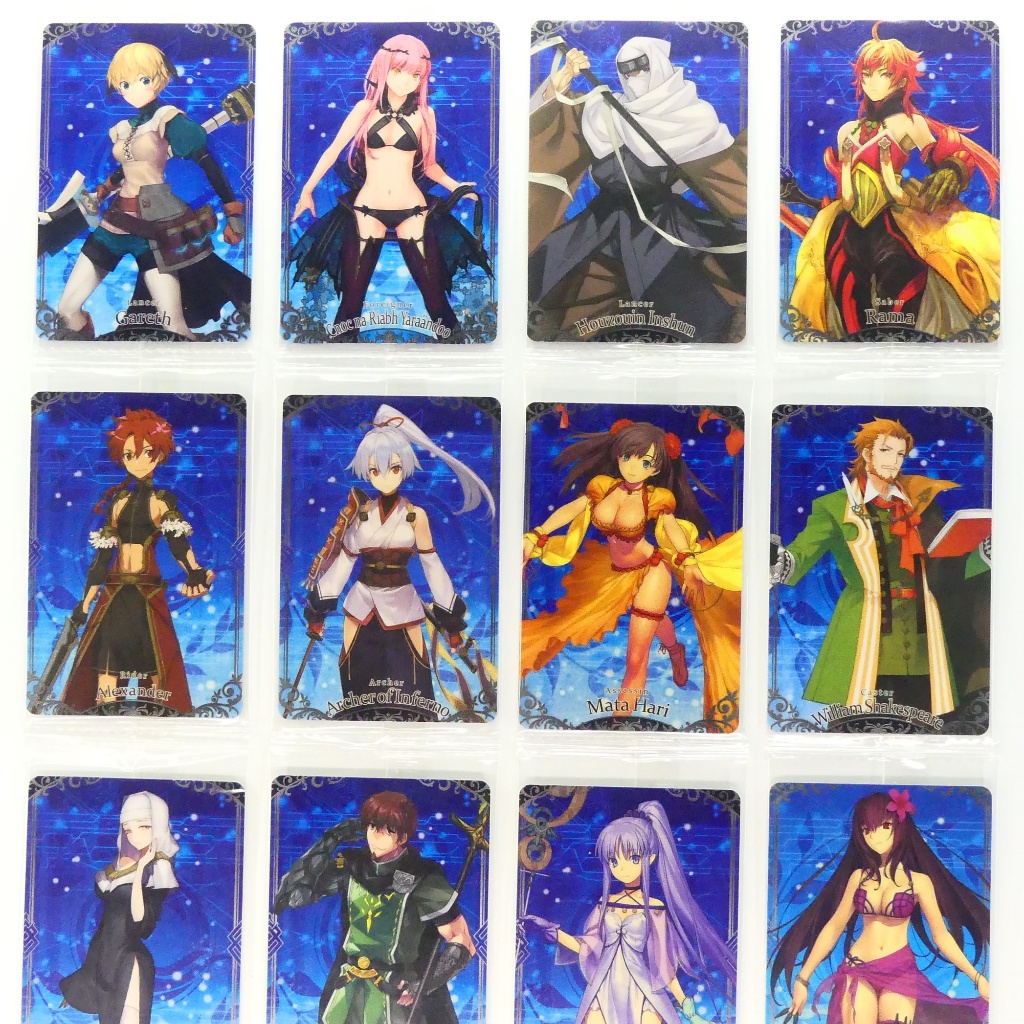 Fate/grand Order รูปแบบเวเฟอร์การ์ด (N) Wafer Card Variation Type-Moon FGO Project Bandai Direct Fro