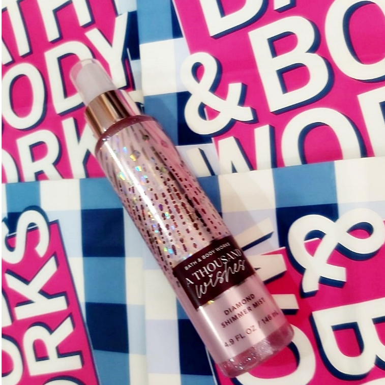 ของแท้ 100% Bath&Body Works Diamond Shimmer Mist * A Thousand Wishes น้ำหอมมีชิมเมอร์