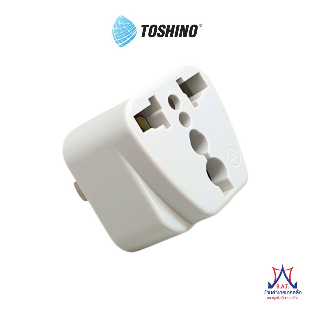ปลั๊กแปลงขาแบน (CO-7B) TOSHINO ของอท้ 100%