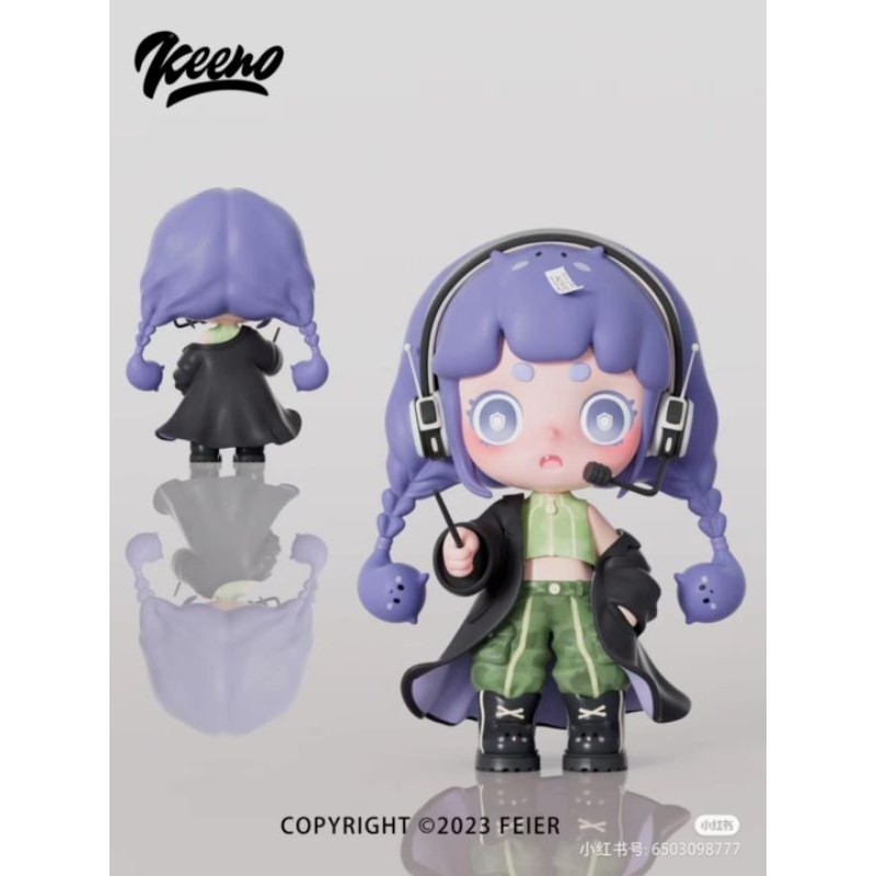 Keeno blind box MBTI Keeno v.1-2 ระบุตัว [เช็คการ์ด ไม่แกะตัว / แกะดูตัว] กล่องการ์ดซองครบ