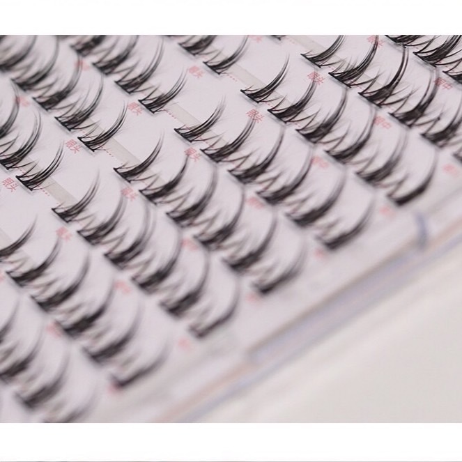 ขนตาปลอมรุ่น LEAI ขนตาแบบแบ่งช่อ ความยาวไล่ระดับ 9-12 mm. ยาวนุ่ม แกนนิ่ม ไม่แข็ง ขนตาช่อสำเร็จ ไล่ระดับความยาว ติดง่าย - รูปที่ 6