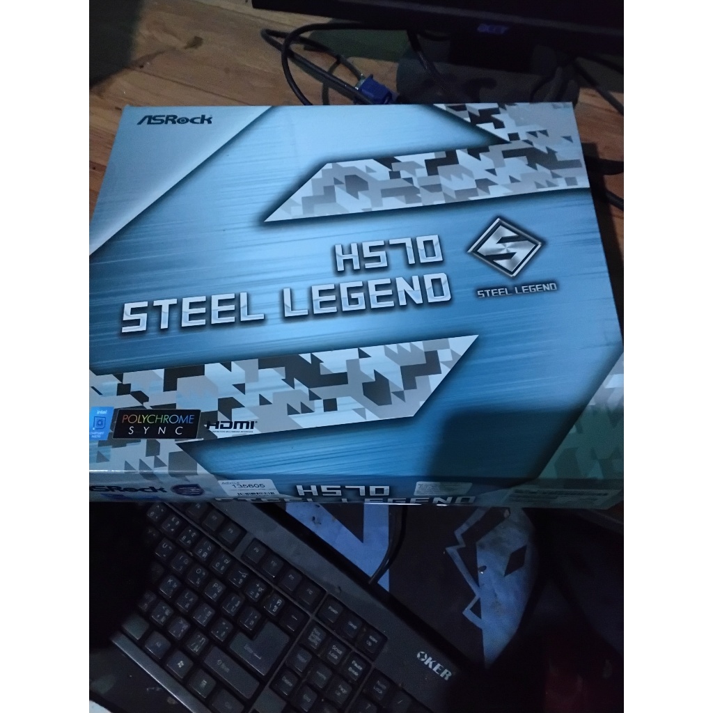 เมนบอร์ด asrock h570 steel legend