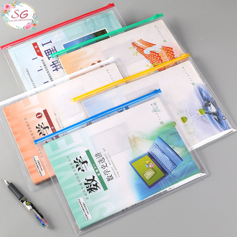 ซองซิปพลาสติก A4 วัสดุ PVC ซิปกันน้ำ ประหยัดคุ้มค่า ถูกและดี พร้อมจัดส่ง พร้อมส่ง ที่ใส่เอกสาร - รูปที่ 7
