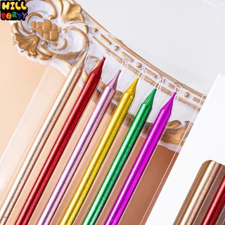 เทียน เทียนวันเกิดแบบตรงยาว เทียนวันเกิด เทียนวันเกิดแบบ มีหลายสีให้เลือก