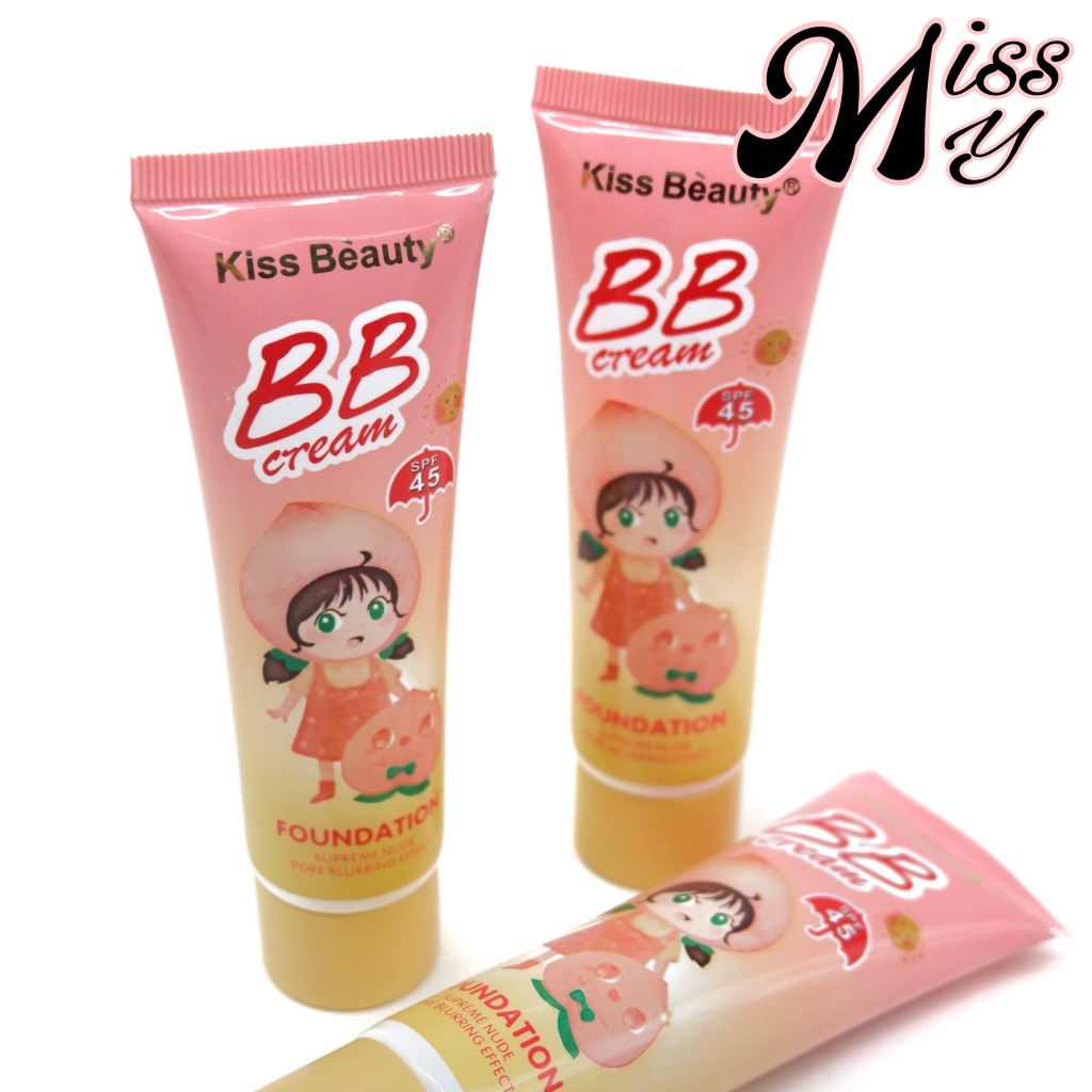 Kiss Beauty Pore Protection BB Cream บีบีครีมปรับสีผิว เบลอรูขุมขน ผิวเนียนเป็นธรรมชาติ SPF45+
