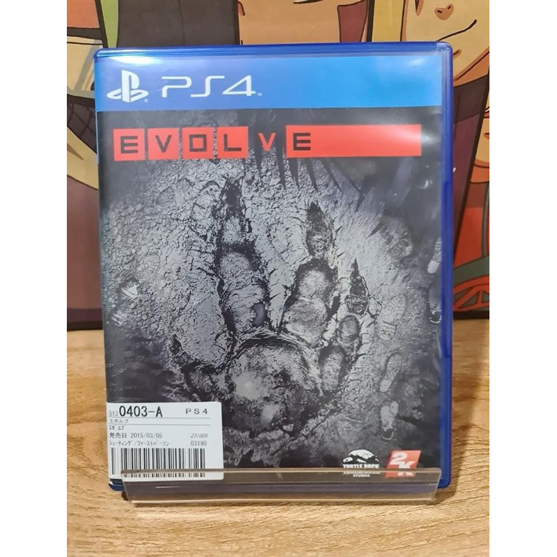 แผ่นเกมส์ Ps4 (PlayStation 4) เกมส์  Evolve.