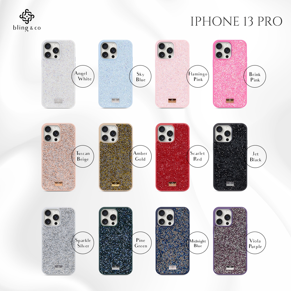 Bling & Co เคส iPhone 13 Pro Case ลายกลิตเตอร์ กากเพชร วิบวับ Sparking premium case