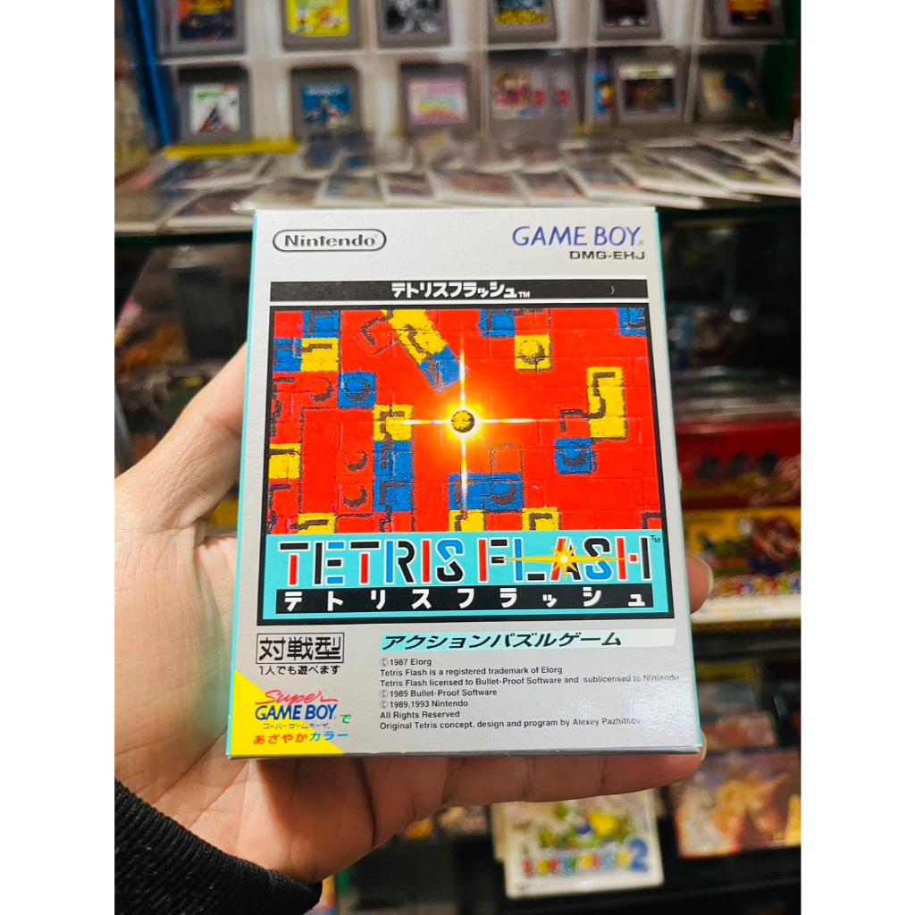 งานกล่อง [GameBoy Classic] : Tetris Flash เก็บทั้งทีต้องเก็บของสวยไปเลยทีเดียวจบ!! คู่มือสมบูรณ์ครบถ