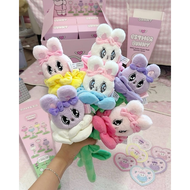 พร้อมส่งที่ไทยช่อดอกไม้ Esther bunny แบบหนึ่งสุ่มจากเกาหลี (ไม่ต้องรอของ)