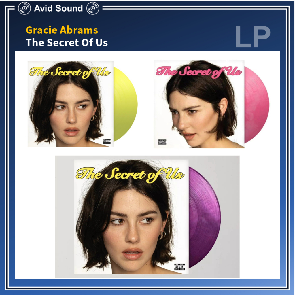 แผ่นเสียง Gracie Abrams The Secret Of Us ใหม่ ซีล Vinyl LP