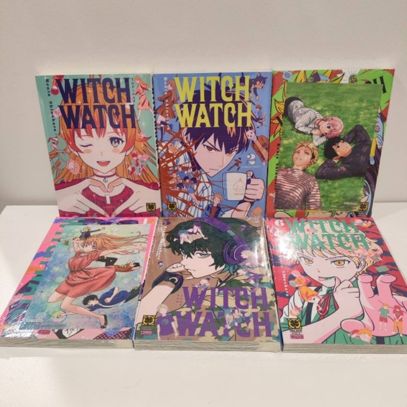 [โปสการ์ดครบ] Witch Watch เล่ม 1-6 ล่าสุด ยกชุด มือ1 luckpim