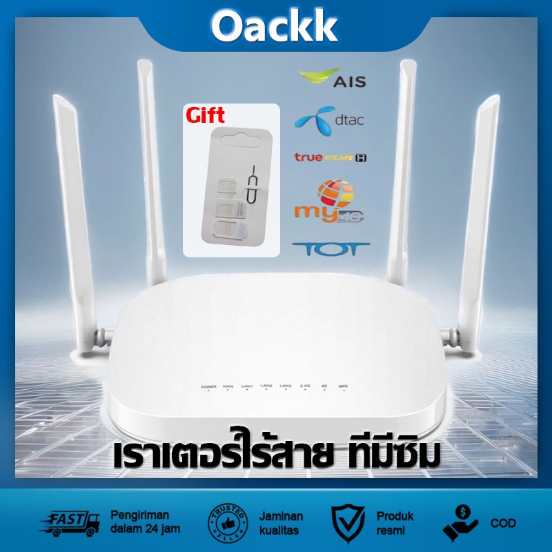 เราเตอร์ใส่ซิม 4G 5G เราเตอร์ เร้าเตอร์ใสซิม 5G router ราวเตอร์wifi กล่องวายฟาย ใส่ซิมปล่อย Wi-Fi 30