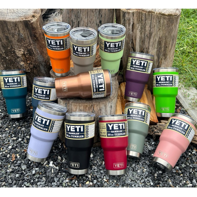 แก้วเยติ Yeti Rambler 30oz Tumbler ของแท้ 100% * มีรับประกัน 1 ปี ฝาแม่เหล็กสไลด์*