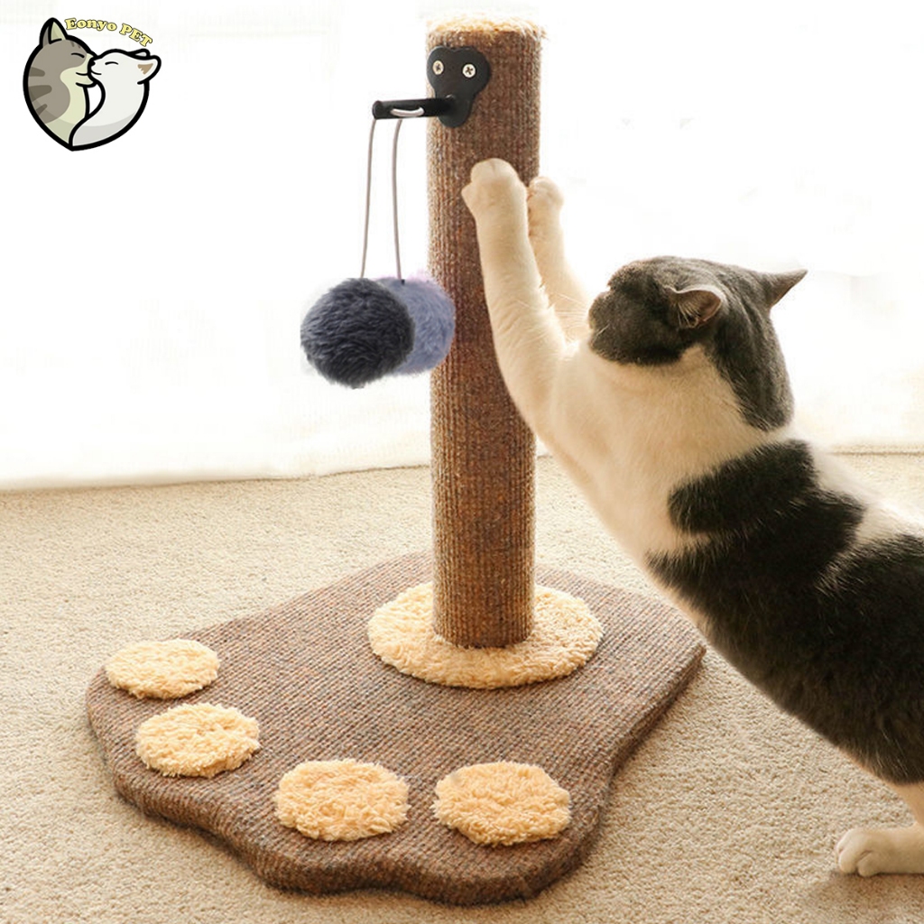 คอนโดแมว ที่ฝนเล็บแมว เสาฝนเล็บแมว ที่ลับเล็บแมว ที่ฝนเล็บแมว แบบเสาเดียว ที่ข่วนเล็บแมว ของเล่นแม ก